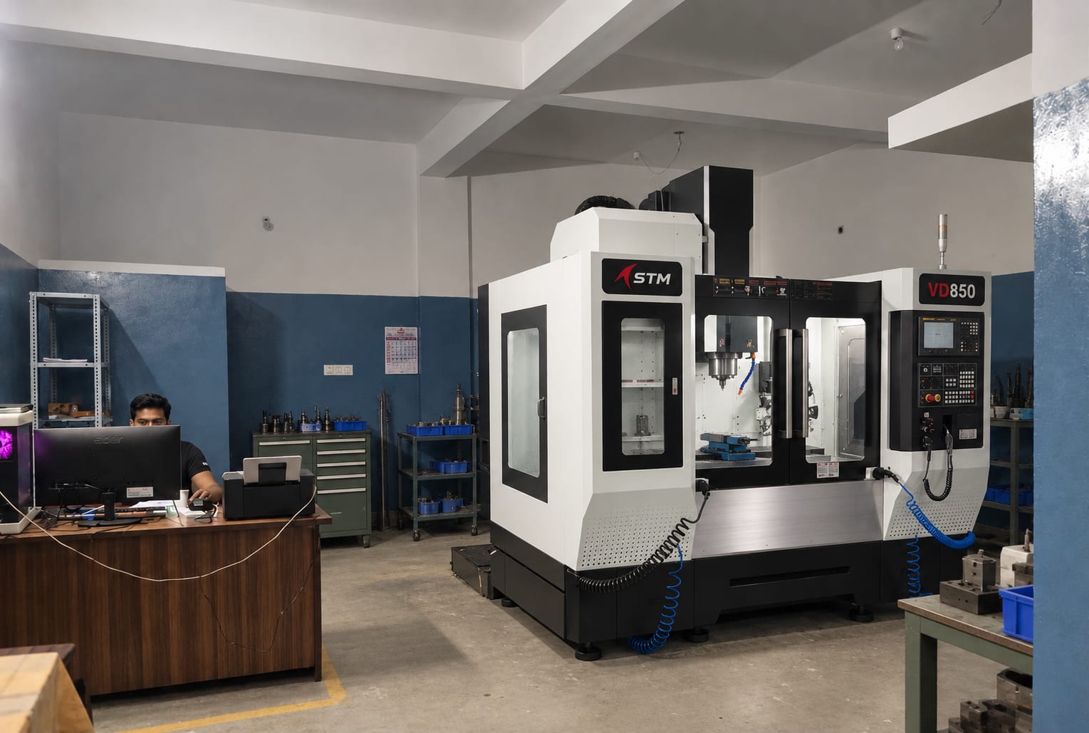 CNC precision machining at STR Innovation